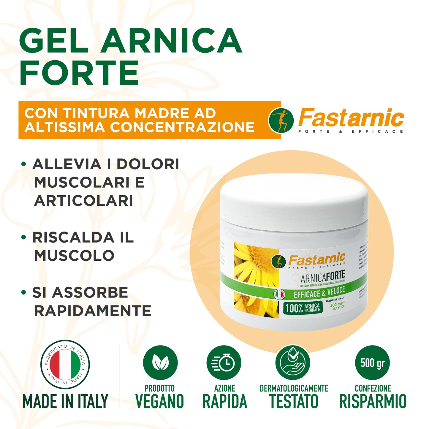 Fastarnic Arnica Gel Forte